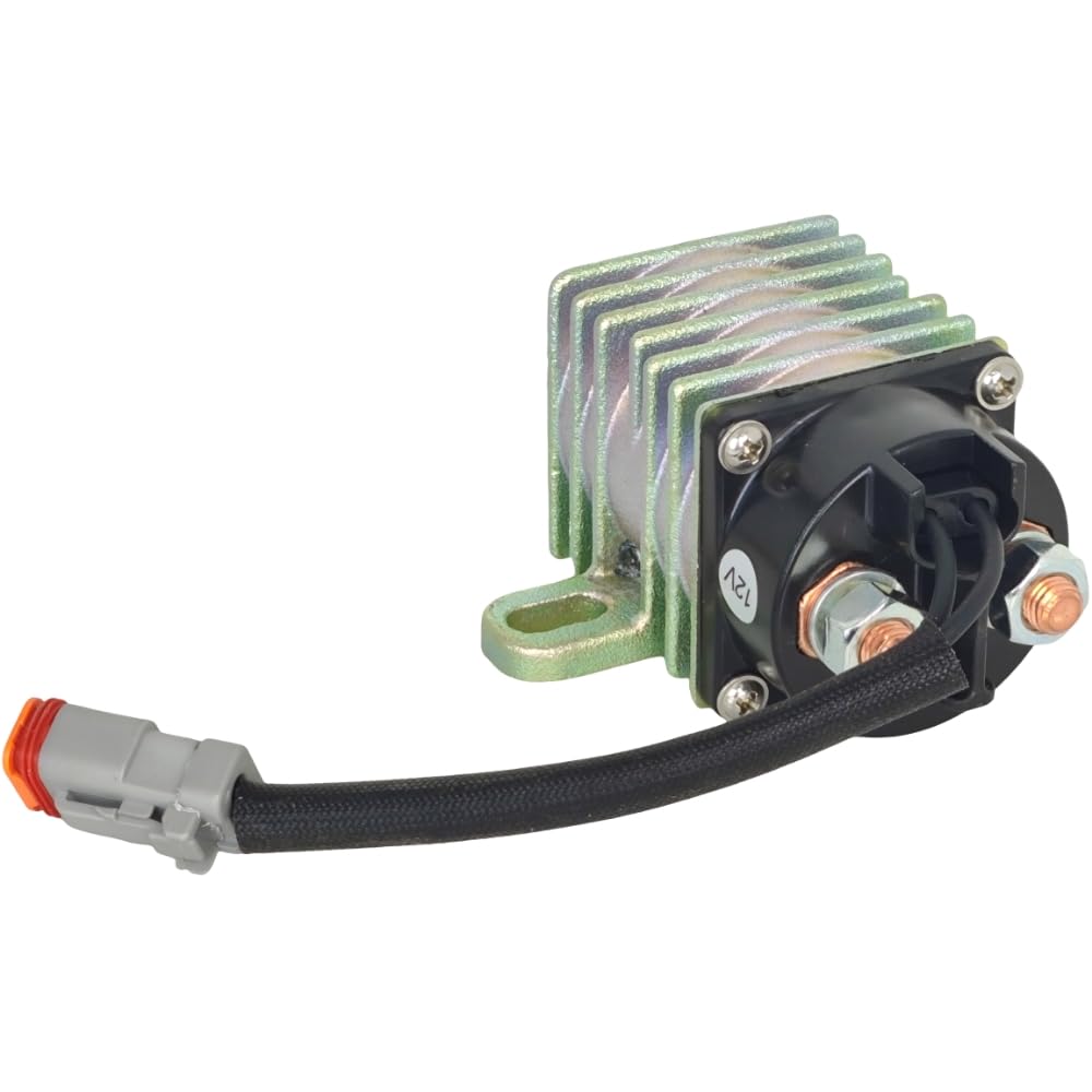 XYZIL Contactor DC Defender de 12 voltios 404-1231-032 compatible con solenoide de empuje Trombetta 240-22247