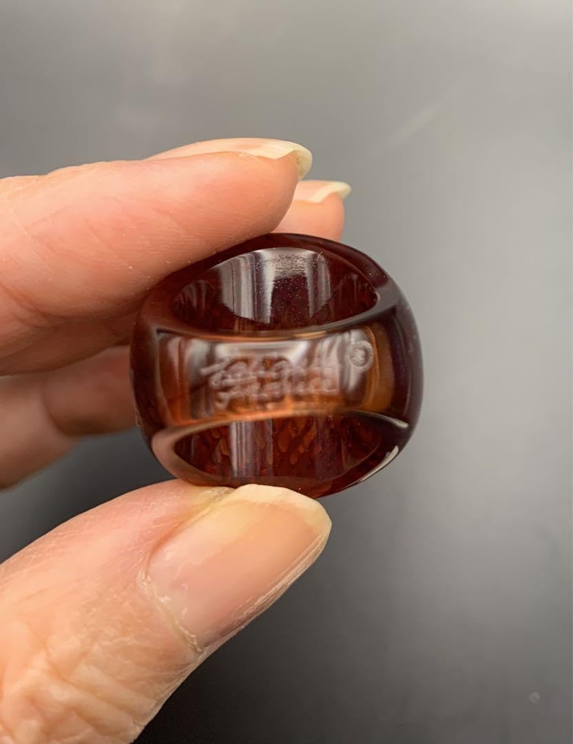 Amazon.co.jp: ラリック Lalique リング 指輪 レッド アクセサリー 13 