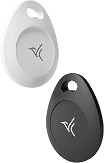 Arlo Security Tag - Arlo Certified Accessory, Works with Arlo Home Security System and Video Doorbell (2nd Generation), White/Black - NT1201-1000S