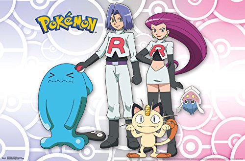 Trends International Pokemon Team Rocket Wall Poster 22.375