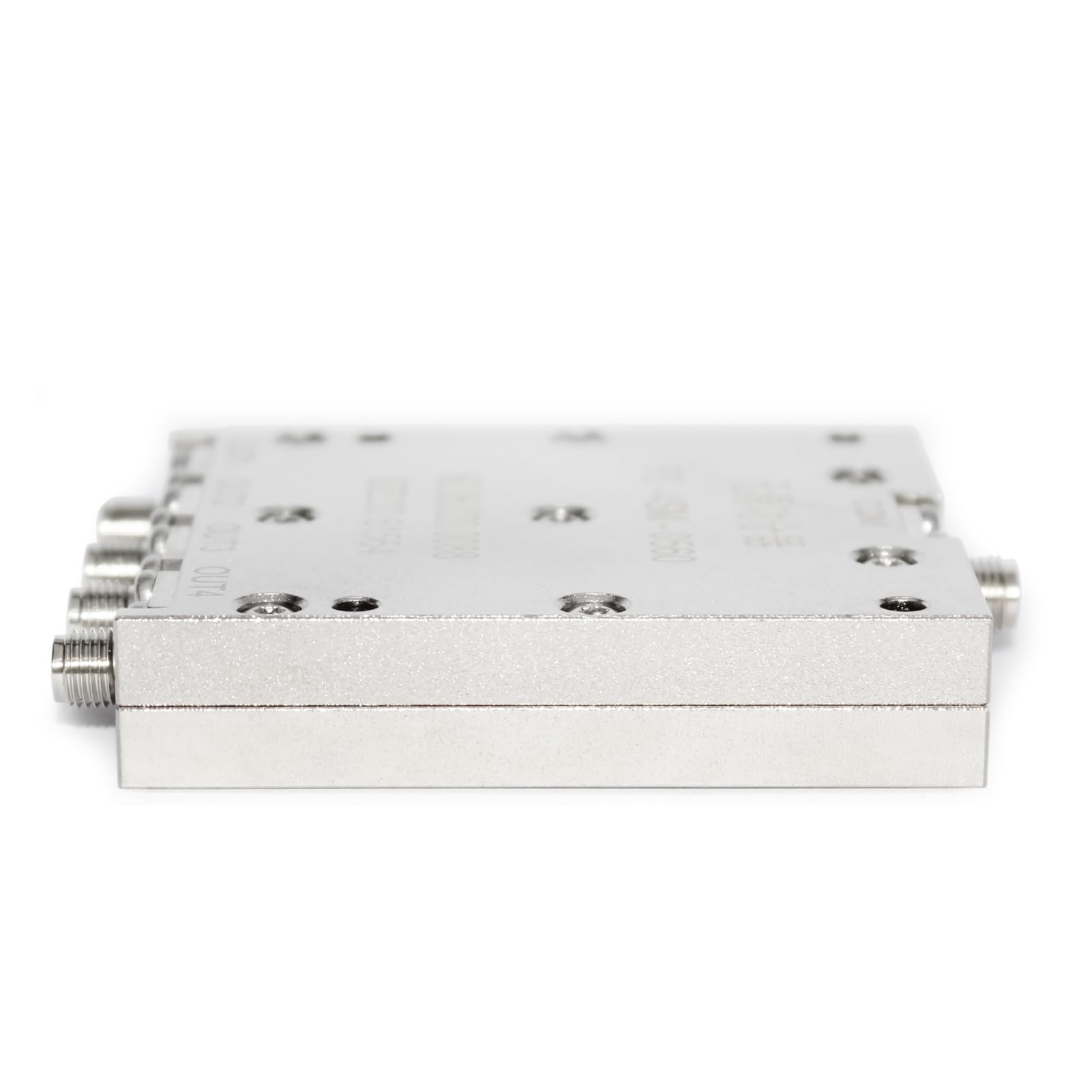 TOJOIN - Divisor de potencia pasivo de 4 vías para conectores SMA, divisor de cable coaxial de 0,5-6 GHz para accesorios de medición de RF/microondas, sistema de antena resistente a la corrosión