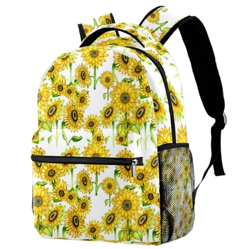 Sac de voyage décontracté tournesol pour les weekends des adolescentes