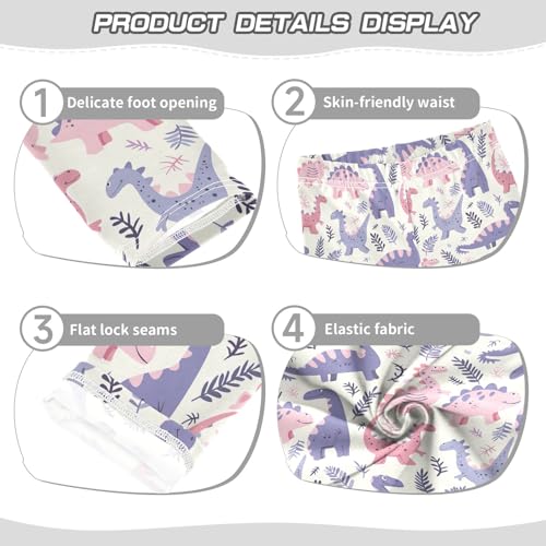 CHIFIGNO Dragon Fruit Kids Leggings Ankle Length, Comfortable Leggings for Kids 4T Leggings3