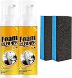 Aitiuchi Multipurpose Foam Cleaner Spray, Foam Cleaner for Car and House Lemon Flavor, All-Purpose H