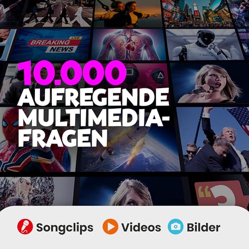 Image of Outsmarted - The Live Quiz Show - Remote Board Game - More Than 10000 Multimedia Questions and Updates, Live TV Quiz Show, Family Game Night - Games for Adults, Teens and Kids - Ages 8+ -2024 Version