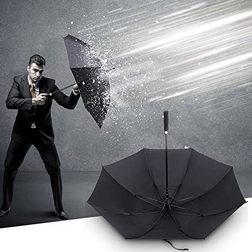 Teastar Big Umbrella Large Golf Umbrella 60 Inch Automatic Open Extra Large Windproof Umbrella Waterproof Sun Rain Protection Stick Umbrellas Teflon Rain Repellant #TOP2