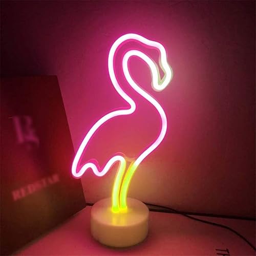 Miniatura 7 de Paneles de luz led inteligentes LED neón signo arte mesa decorativa lámpara USB o batería noche luz con base de vestuario vacaciones modelado