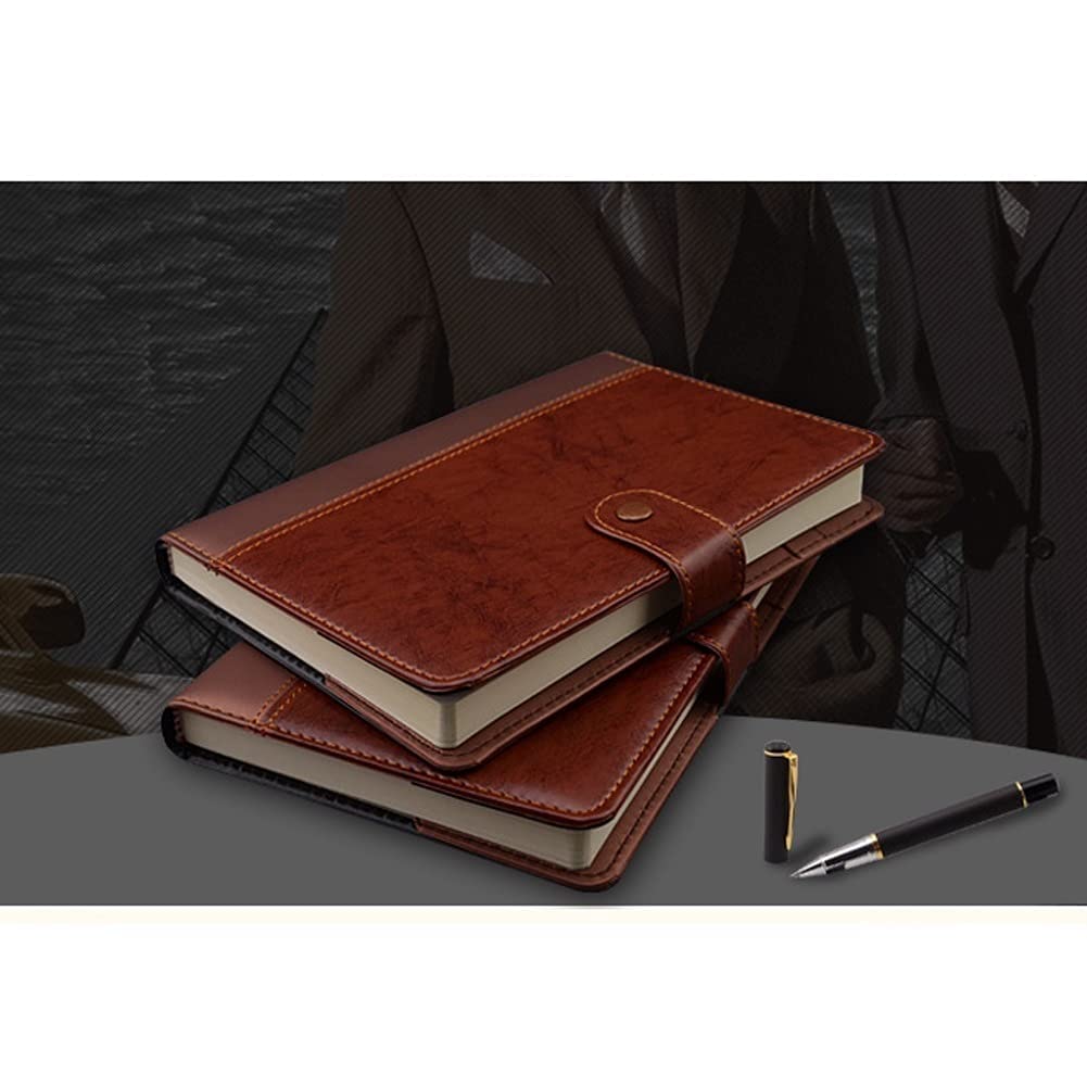 Bloc de notas Bloc de notas Notebook Diario de viajes 120 hojas 240 páginas Papel grueso Perfecto for notas Tarea (Color : Black)