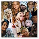 Jennifer Lawrence Character Collage Magnet Reusable Flexible Magnetic Sticker 5"