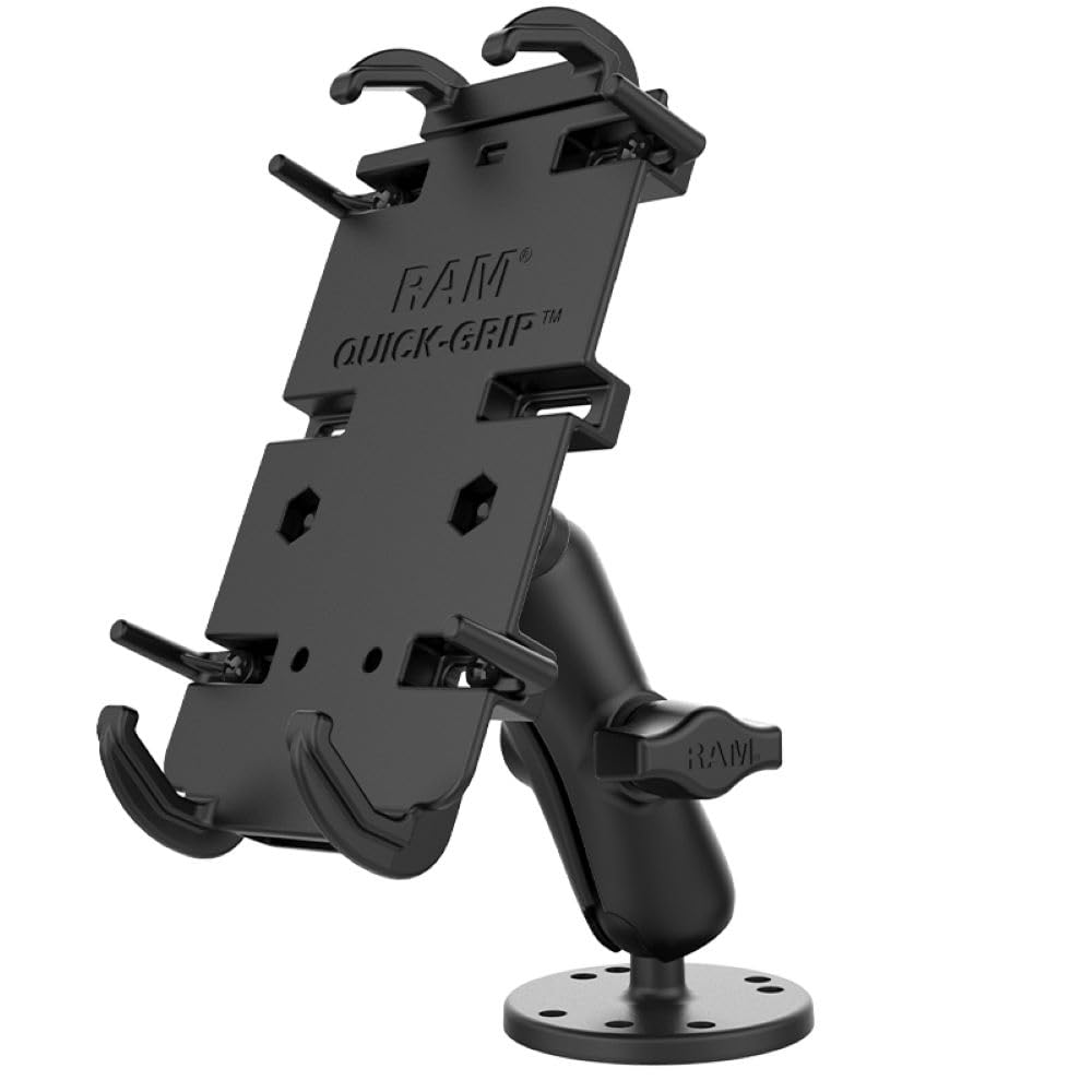 SUPPORTO RAM MOUNT RAM-B-138-PD4U PER SUPERFICIE LISCIA BARCHE PER SMARTPHONE LARGE XL