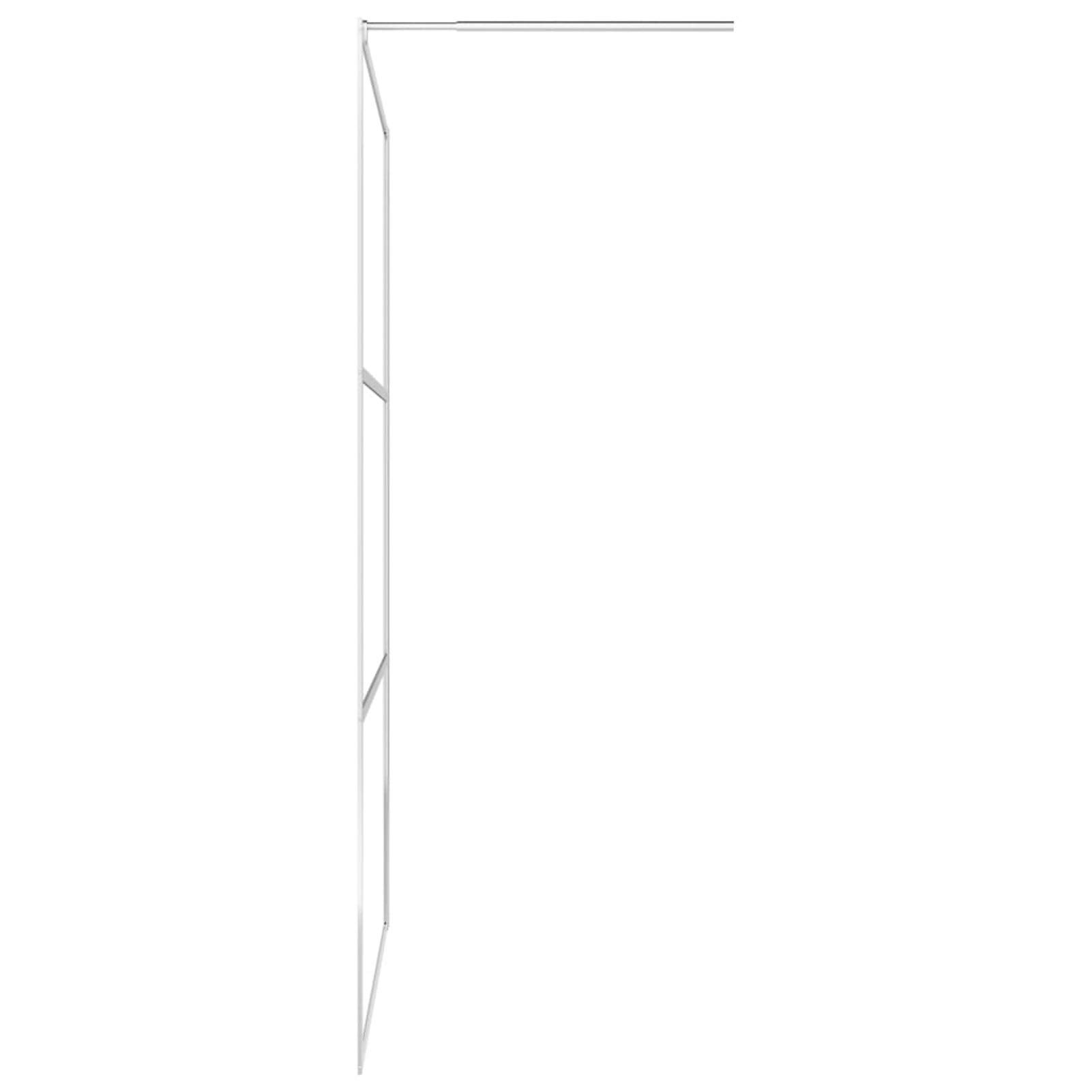 Mampara de Ducha accesible Vidrio ESG Medio Esmerilado 90x195cm, Mampara Bañera, Mampara Baño Ducha, Cabina De Ducha, Mampara Baño