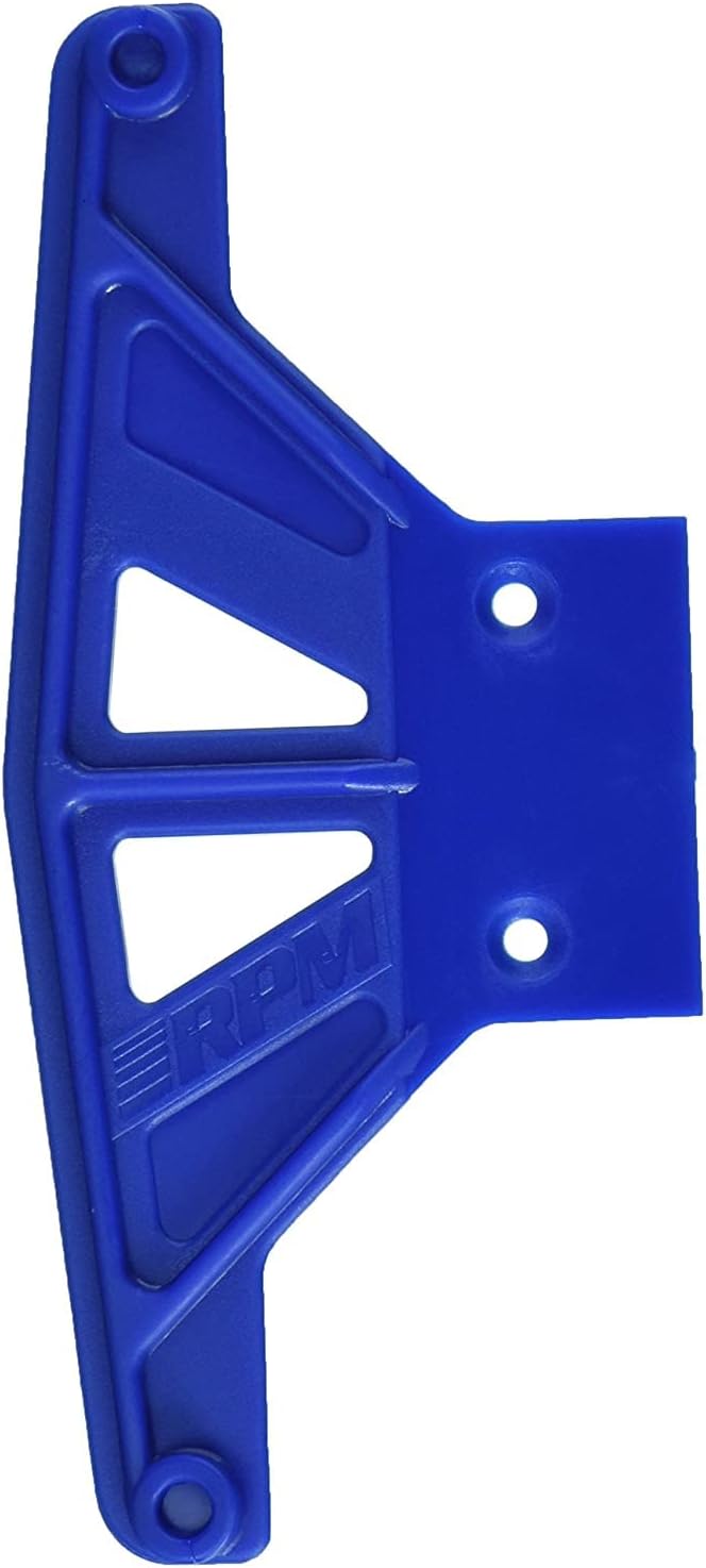 RPM Wide Front Bumper Black Rustler, Stampede, Bandit, Blue