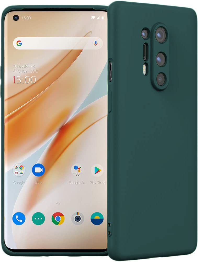 LOXXO® Compatible with OnePlus 8 Pro/ 1+8 Pro Slim Fit Liquid Silicone Gel Rubber Cover with Full Protection (Forest Green) (B08SPX4XNN) Amazon Price History, Amazon Price Tracker
