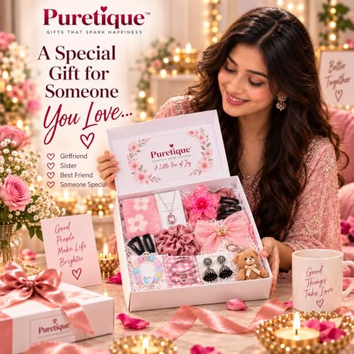 Puretique Girls Gift Hamper Set with Jewellery - Image 4