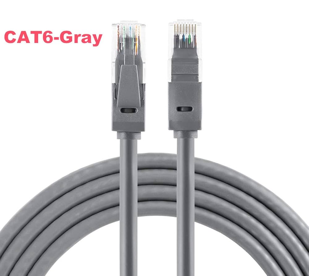 Cat6 Ethernet Cable 50ft LAN Cable, 26 AWG High Speed RJ45