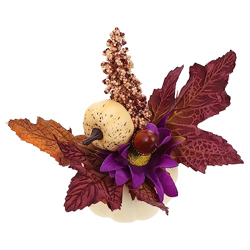 Cabilock 1pc Pumpkin Table Place Pumpkin Window Adornment Landscaping Pumpkin Ornament Party Pumpkin Decor Supply Pumpkin Decor Prop Halloween Pumpkin Home Decor Unique Pumpkin Photo Prop