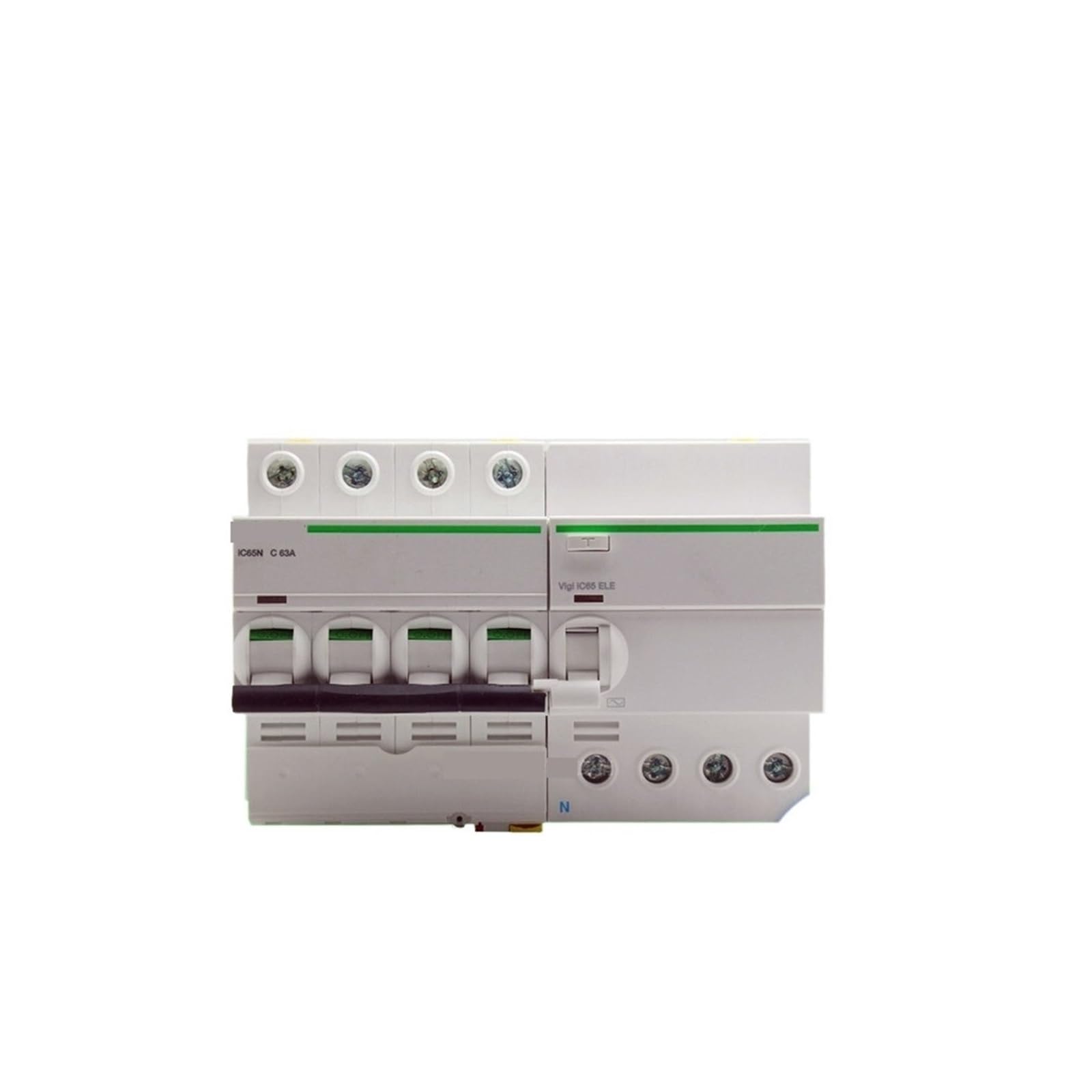 Interruttore pneumatico con protezione differenziale a quattro poli iC65N 4P 10/20A/32A/63A(40A)