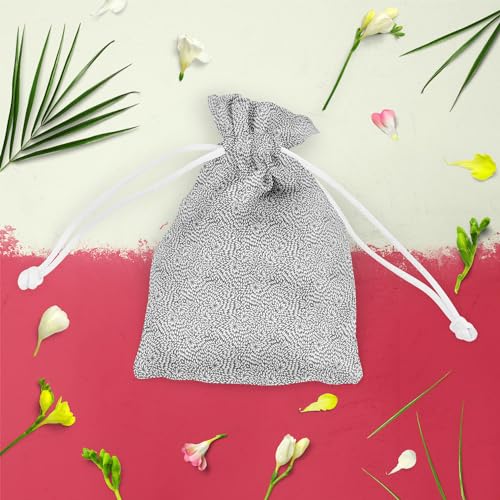 Image of ArtzFolio Abstract Pattern D3 | Pouch Wrist Potli Bag | Bag for Weddings & Casual Parties