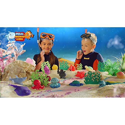 Sbabam Pesci e Predatori Marini: Pack da 4 Bustine...