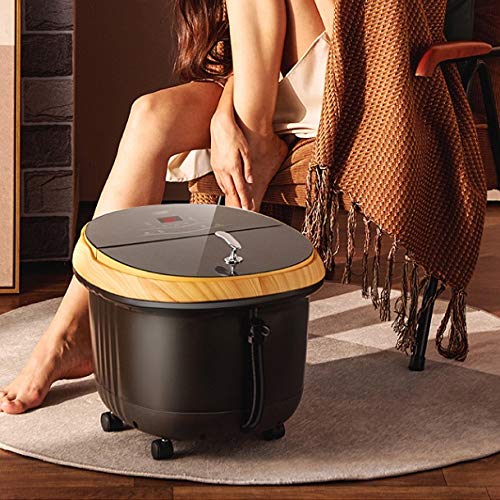 Spa de pies eléctrico con masaje automático y calentador miniatura 2