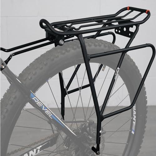 Porte bagage arriere velo Ibera PackRack Plus+ fixation cadre stable
