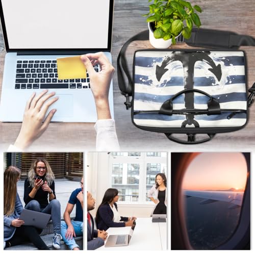 Bolso vintage para laptop unisex 14-15 pulgadas miniatura 5
