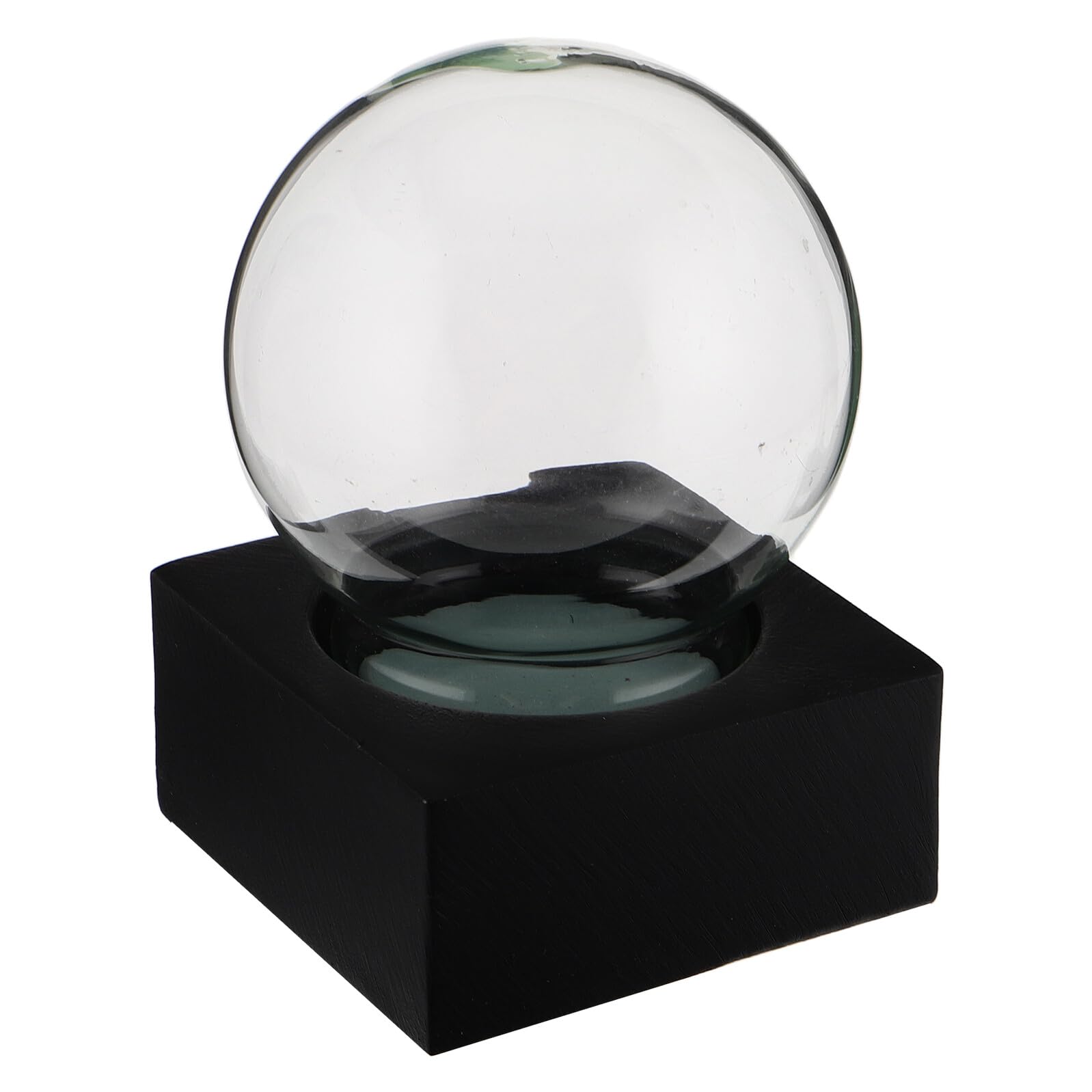 Kit de globo de nieve DIY ARTSEWPLY con bola de vidrio sin fugas y base estable negra