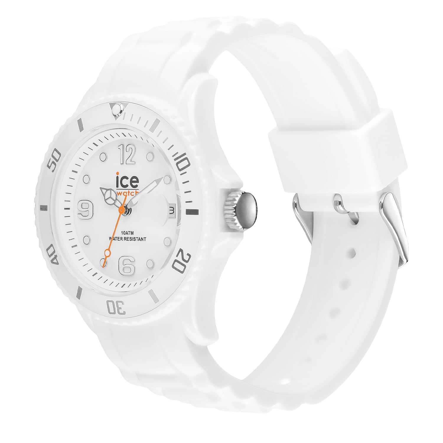 Ice-Watch - ICE forever White - Weiße Damenuhr mit Silikonarmband