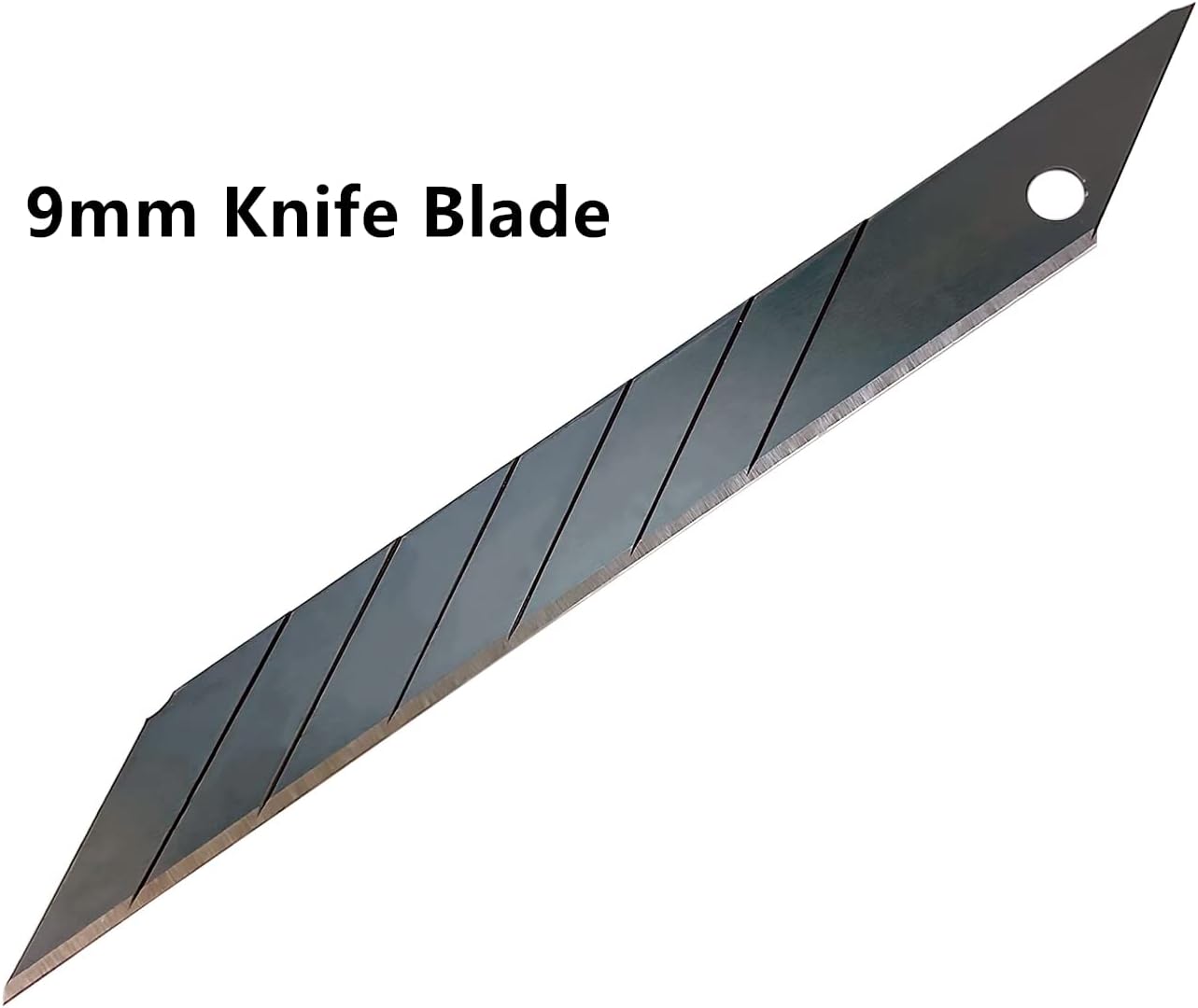 Umaki Black 9mm Utility Vinyl Knife Film Cutter Tool with 30 piece Snap off Blades, Cutting Knife for Vinyl Tinting Film Wrapping