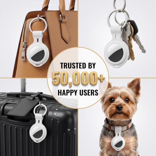 Air Tags-4 Pack for Android Air Tracker Tag 2 Year Battery Life Replaceable - image 6