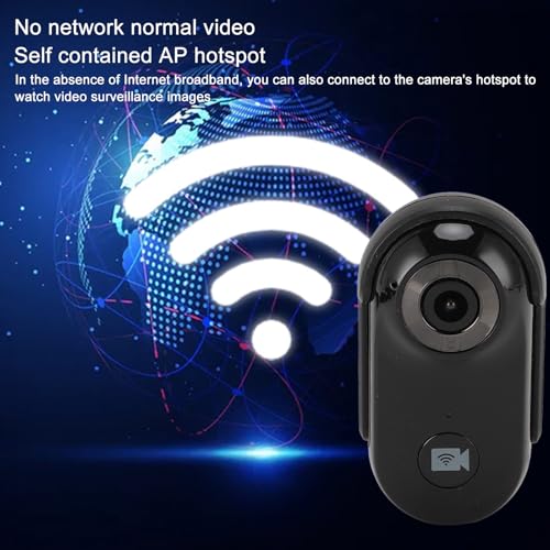 Image of Gugxiom Cat Collar Camera, 1080P HD 2.4G Dog POV Collar Pet Wearable Body Camera with APP, for Pets Cats Dogs (Black)