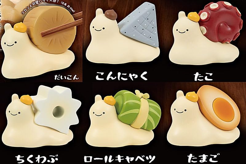 ジェシー でんでん虫 ガチャガチャ Amazon.co.jp: おでんでんむし マスコットフィギュア 全6種