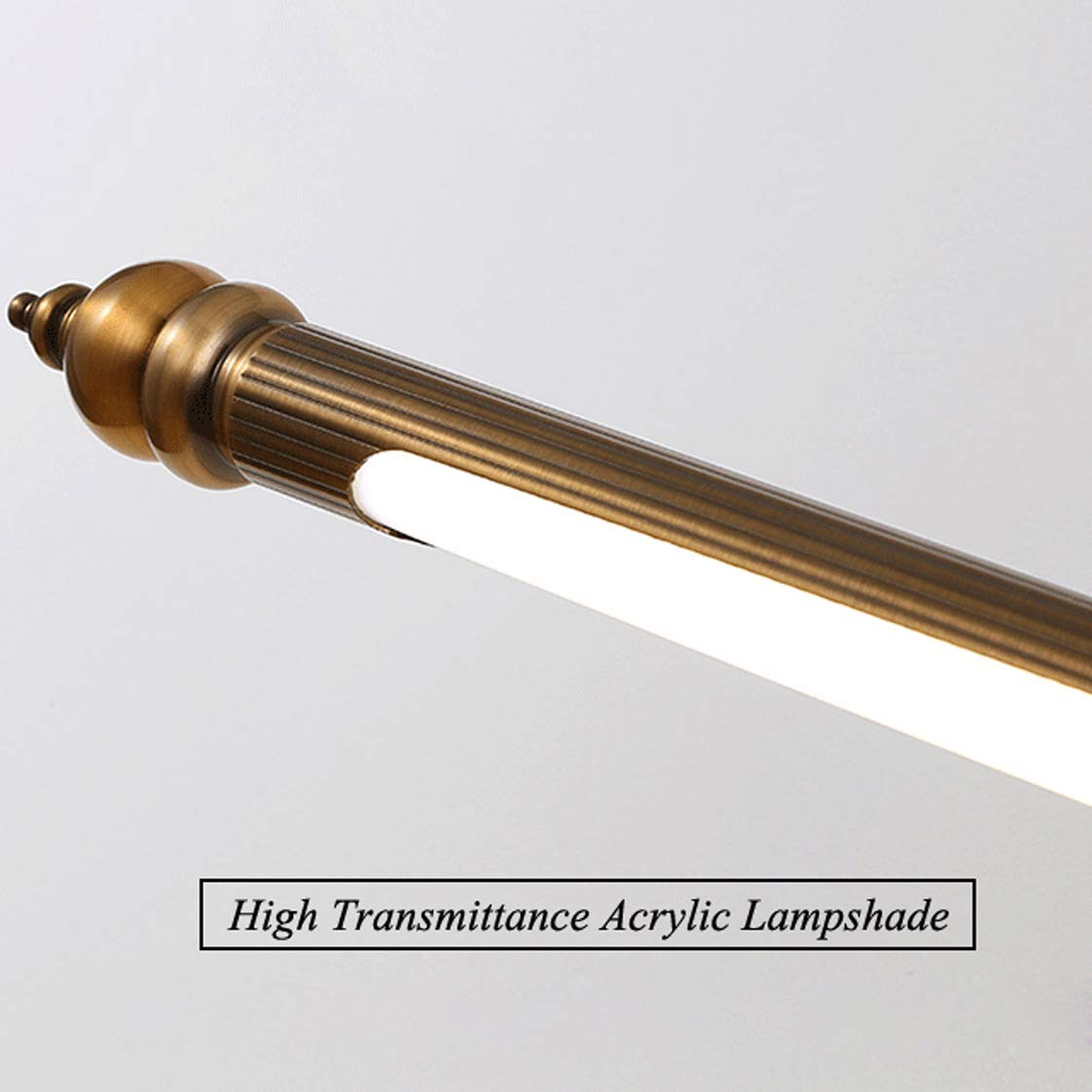 Vintage LED-Badezimmerspiegelleuchte – 4000 K, neutralweiß, wasserdicht, 12 W, 71,5 cm, ideale Beleuchtung zum Baden und Schminken