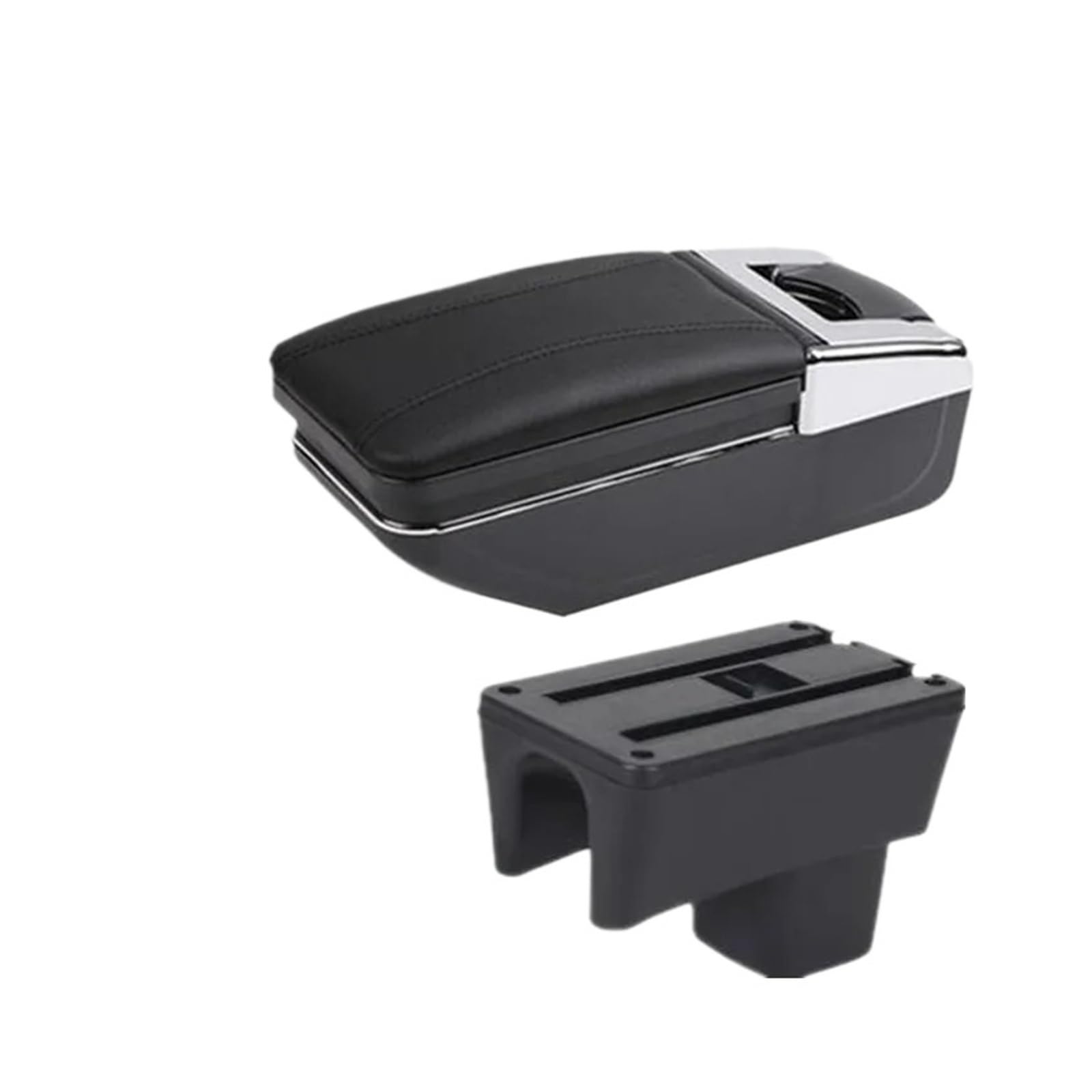 Armrest For Suzuki For Swift 2005-2024 Accoudoir De Voiture Boîte D'accoudoir Accessoires Détails Intérieurs Rangement Armrests Storage Box(A black line No USB)