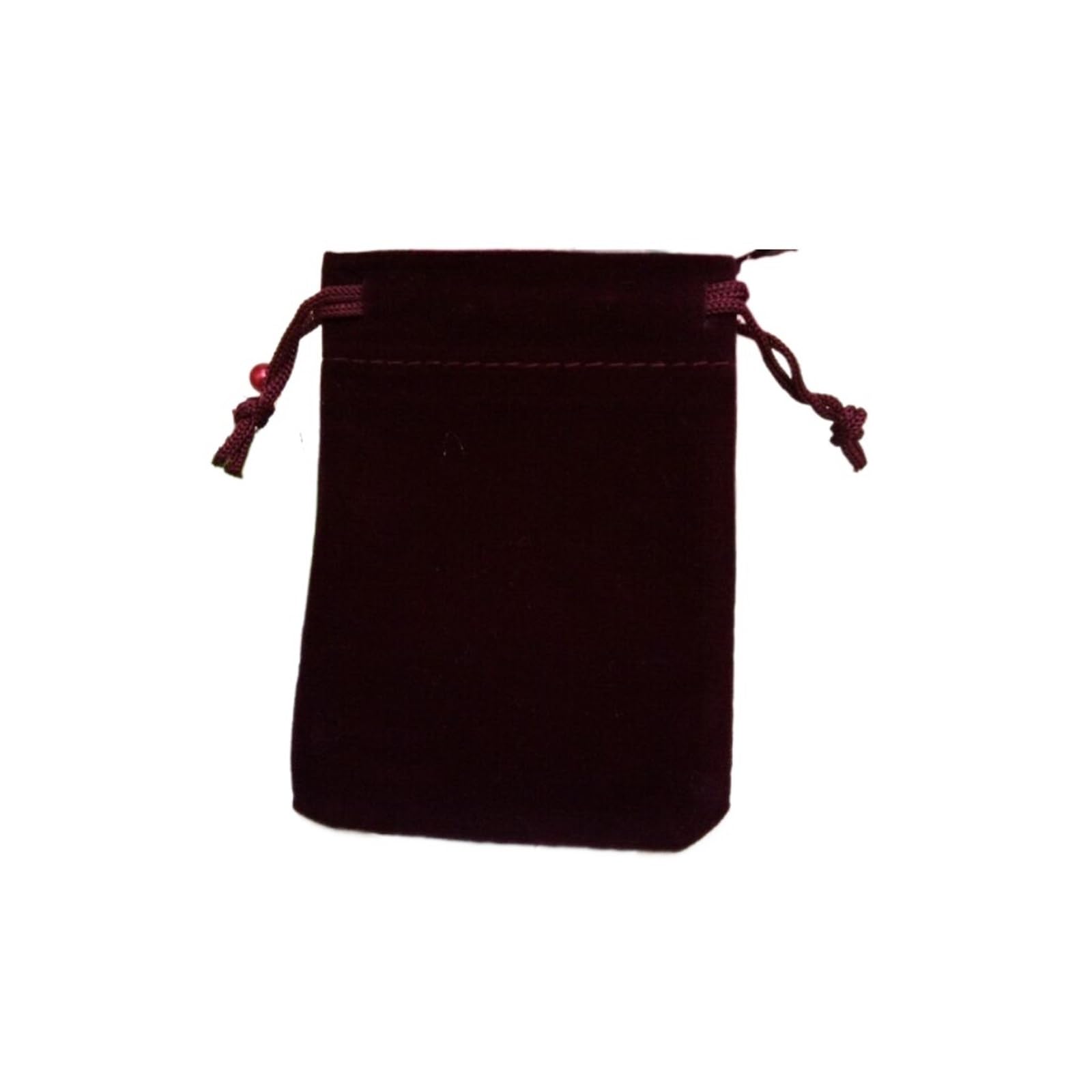 SHENJMAI Velvet Jewelry Pouches 1000pcs/Lot Velvet Bags Jewellery Pouches 5x7 7x9 9x12 cm Drawstring Wedding Packaging Bag(Wine red,5x7cm)