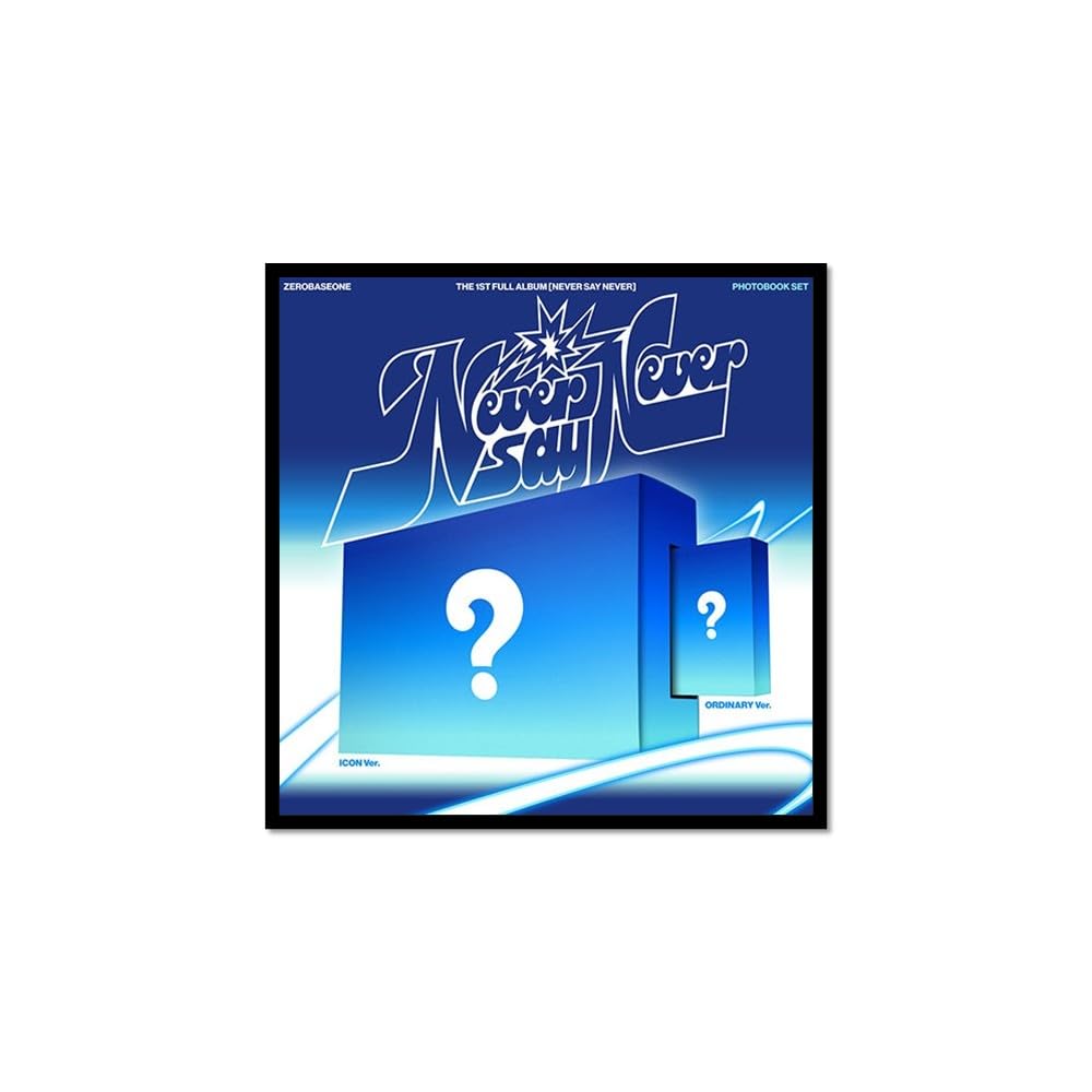 ZEROBASEONE NEVER SAY NEVER [PHOTOBOOK Ver.] 1st Full Album