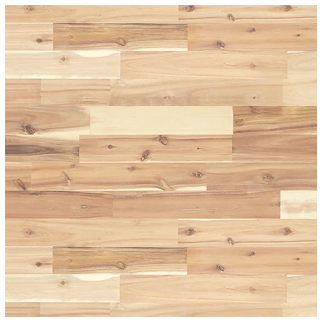 vidaXL Tablero de Mesa Cuadrado Madera Maciza de Acacia 60x60x2 cm, Tablero de Mesa de Repuesto, Tablero de Mesa Cuadrado, Tablero de Mesa Cuadrada
