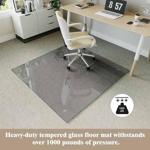Image of Koonmi 40 inch x 60 inch Office Chair Mat for Hardwood Floors & Carpets