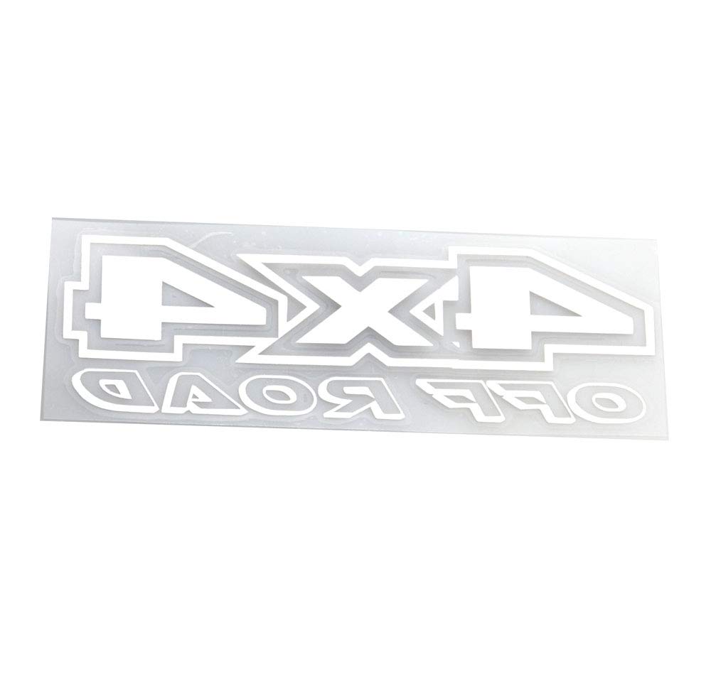 Amazon.co.jp: 4x4オフロードデカール2枚、つや消しプリント効果 
