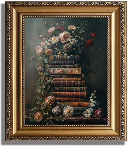 Framed Vintage Floral Wall Art...