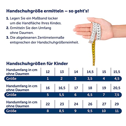 Guantes con ajuste ergonómico McKinley Lili J para jóvenes activos 4