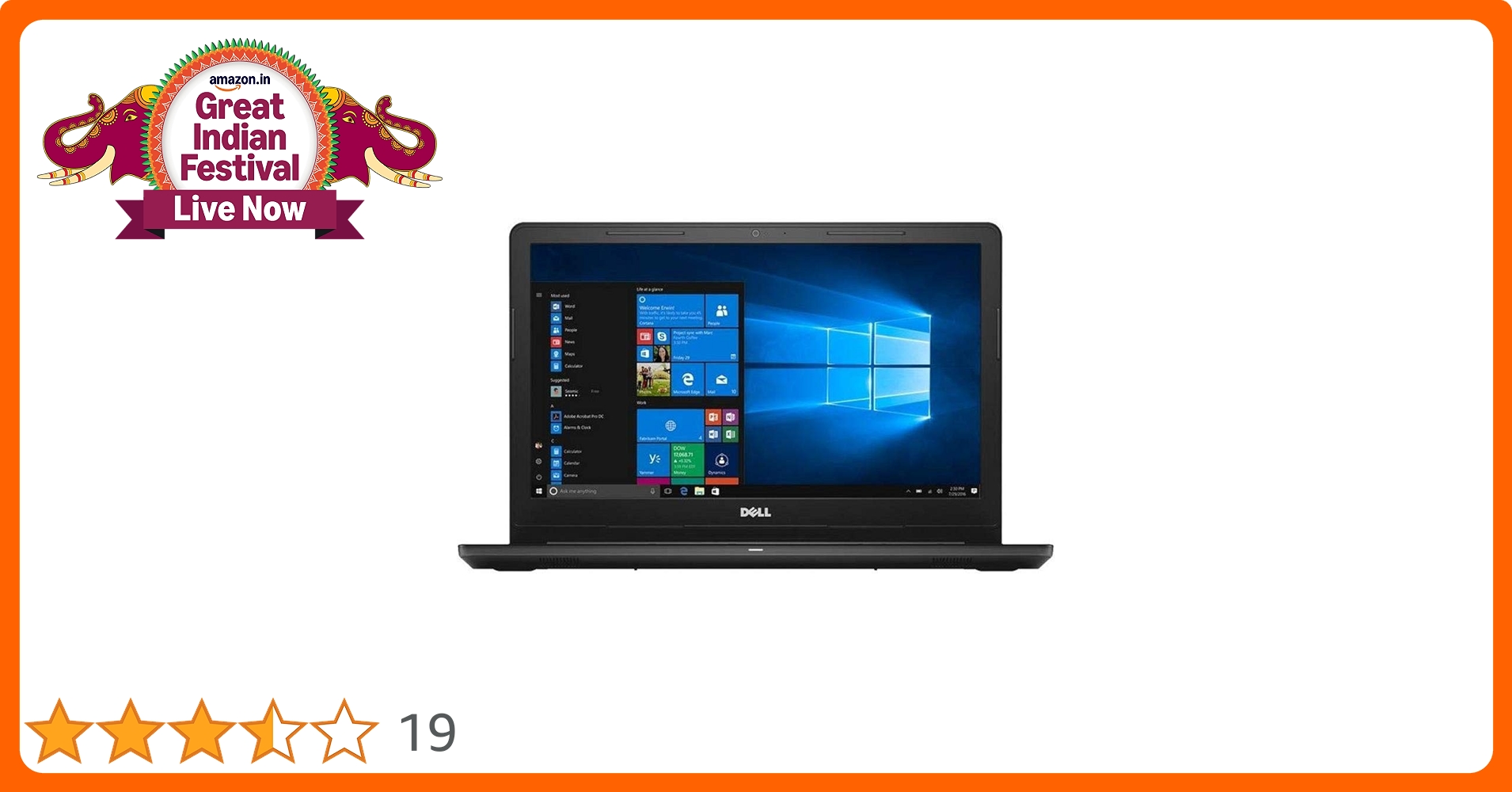 DELL Inspiron 3576 15.6-inch FHD Laptop (8th Gen-Core i7