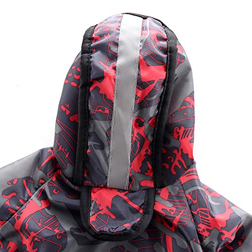 Zunea Impermeabile per Cani con Cappuccio