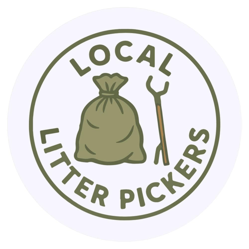 Azeeda 24 x 'Local Litter Pickers' Stickers - for Crafts, Scrapbooking and Labelling (SK00072796)