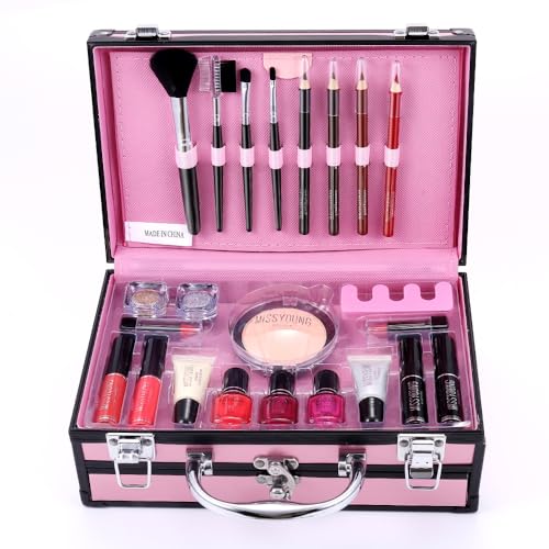 HPQHPQ 49-piece makeup kit for women & girls - complete makeup set for teens, women, and kids 8-12, all-in-one girls makeup kit