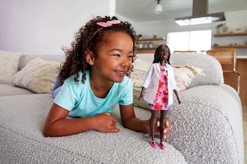 Muñeca Barbie doctor 30 cm con estetoscopio miniatura 2