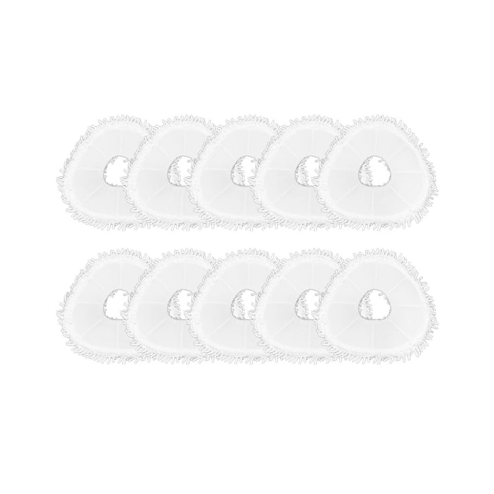 SLAQEYDJS Mop Cloth Replacement Parts, Compatible With Narwal FREO, Freo X Ultra, Freo Pro, Freo Z Ultra, Freo Z10 Robot Vacuum And Mop Cleaner(10pcs)