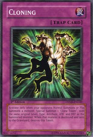 Yu-Gi-Oh! - Cloning (DPKB-EN040) - Duelist Pack: Kaiba - 1st Edition - Common