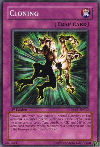 yugioh cloning card Amazon.com: Yu-Gi-Oh! - Cloning (DPKB-EN040) - Duelist Pack: Kaiba - 1st  Edition