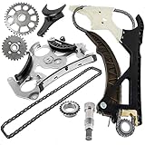 cycwer Timing Chain Kit with Oil Pump Gear 11317523884 Fits for 2006-UP 335i 435i M2 M3 M4 N51 N52 N54 N55 528 530 X3 X4 X5 X6 Z4 3.0L Repalce OE 11317523884 11417516128